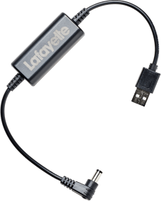 Lafayette USB Charged Adapter Black Lafayette