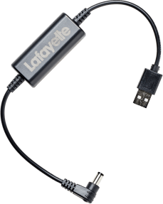 Lafayette USB Charged Adapter Black Lafayette