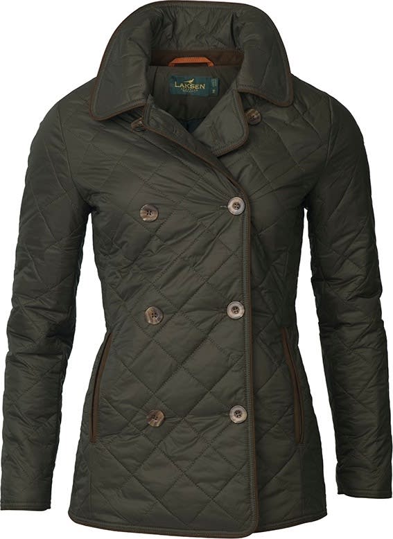 Laksen Women's Bath Quilted Jacket Olive Laksen