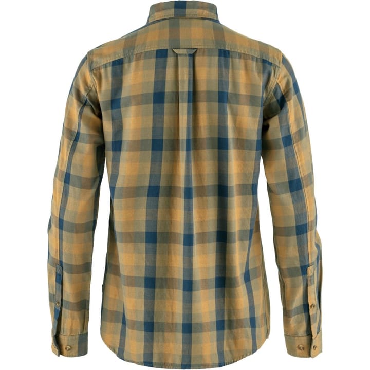 Fjällräven Lappland Mesh Shirt W Light Olive-Indigo Blue Fjällräven