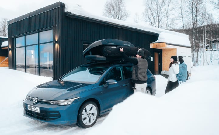 Thule Roundtrip Ski Roller 175 Cm Black Thule