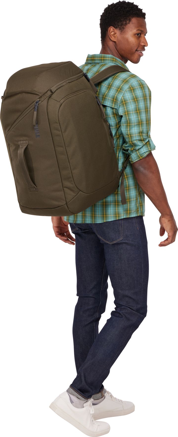 Thule Roundtrip Boot Backpack 60L Deep Khaki Thule