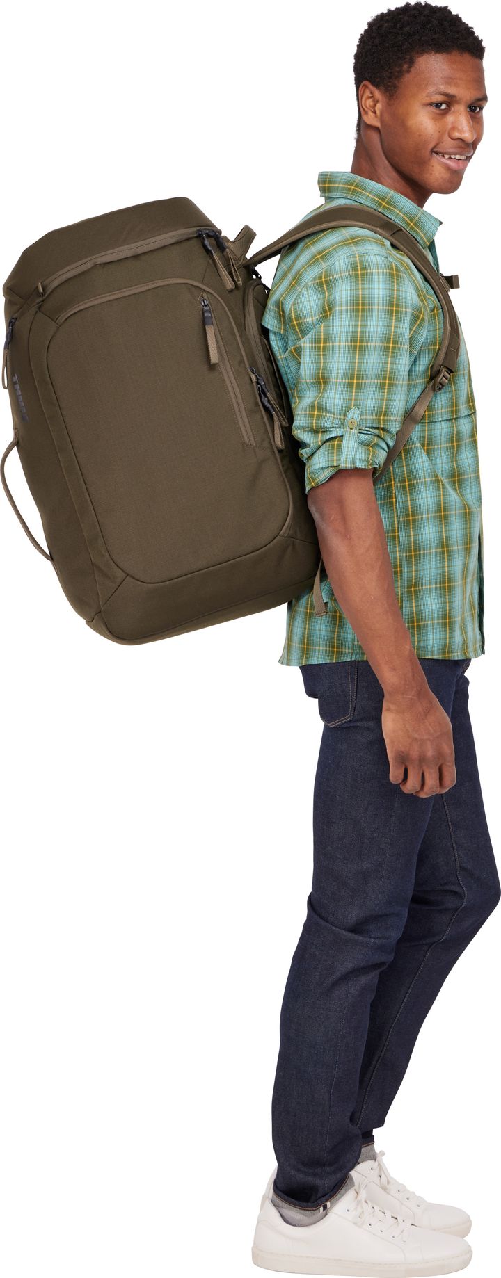 Thule Roundtrip Boot Backpack 60L Deep Khaki Thule