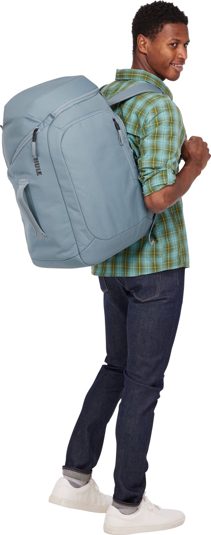 Thule Roundtrip Boot Backpack 60L Mid Blue Thule