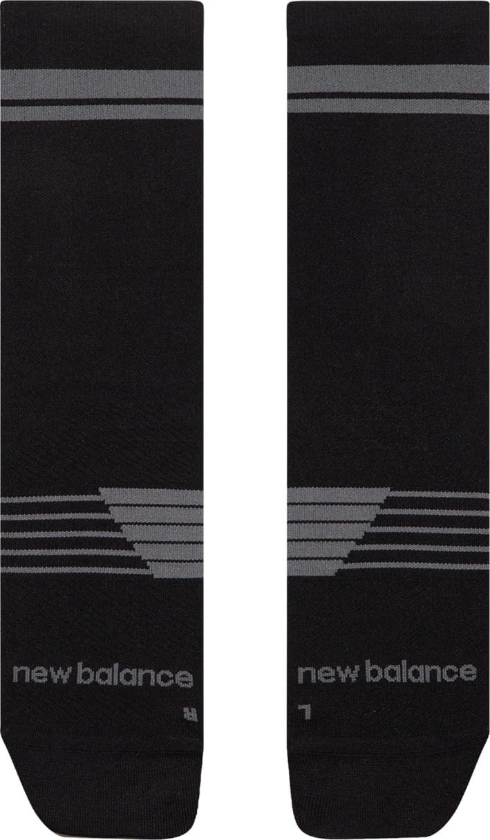 New Balance Pro Run Crew Socks 1 Pair Black New Balance