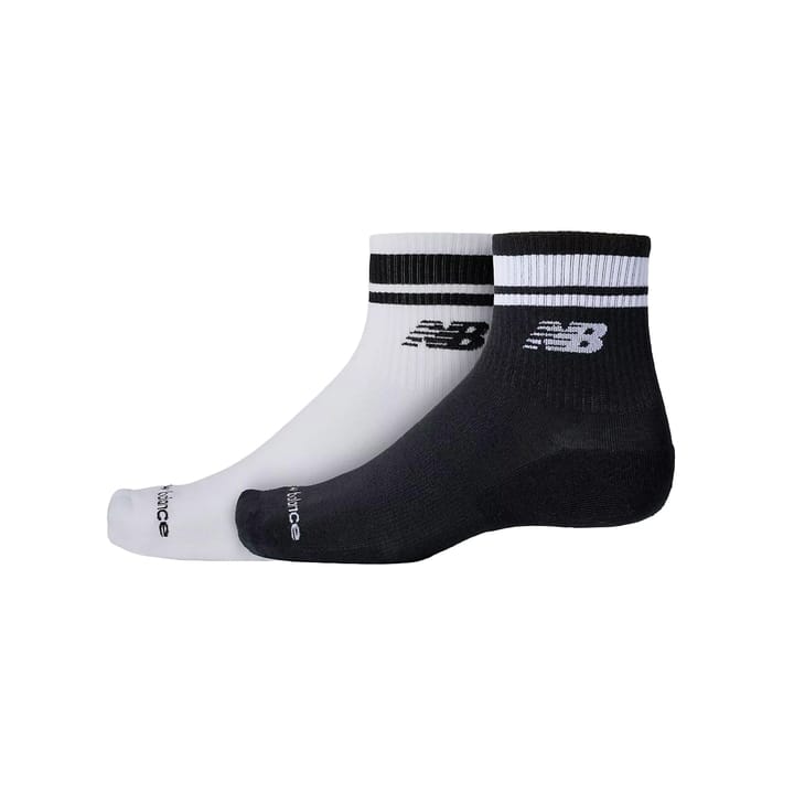 New Balance Run Repreve Ankle 2 Pack White/black New Balance New Balance Run Repreve Ankle 2 Pack White/black New Balance