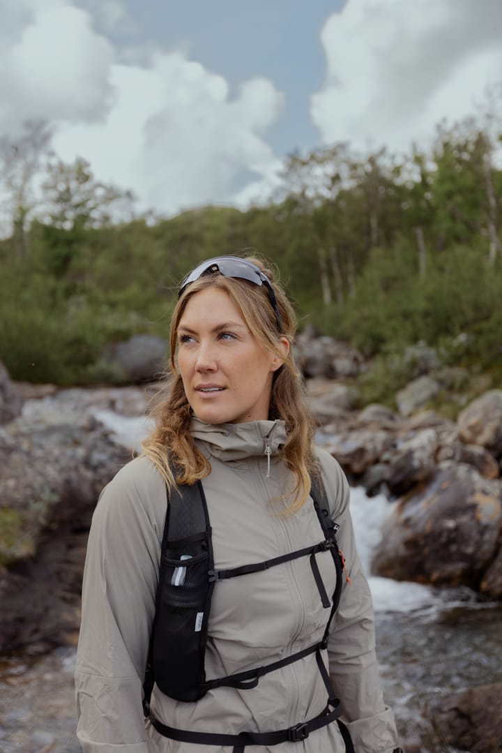 Lundhags Women's Tived Light Windbreaker Jacket Driftwood Lundhags