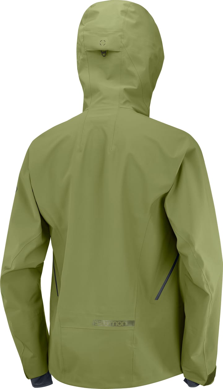 Salomon Men's Outlaw 3L Shell Jacket Martini Olive Salomon