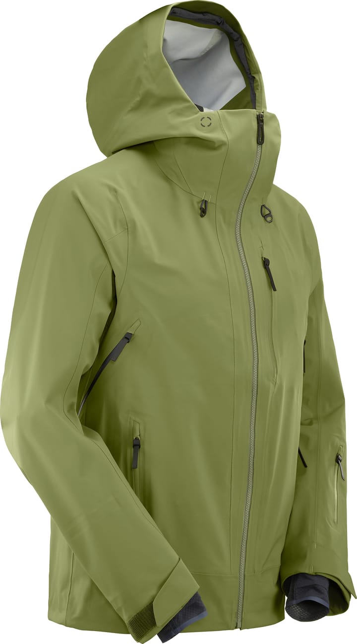 Salomon Men's Outlaw 3L Shell Jacket Martini Olive Salomon