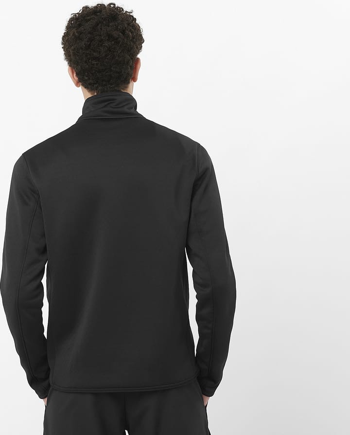 Salomon Outline Warm fleece Fz M Deep Black Salomon