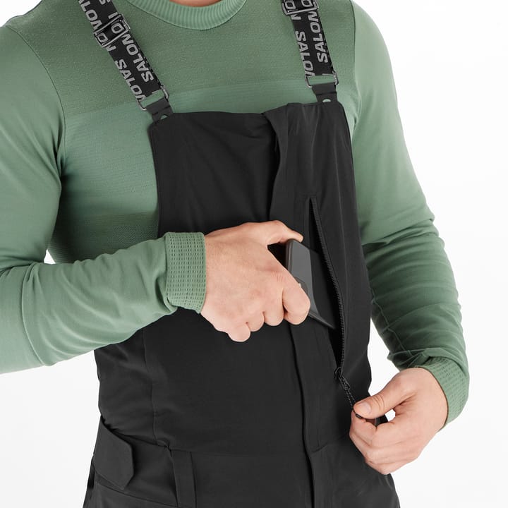 Salomon Men's Moon Patrol GORE-TEX Evo Bib Deep Black Salomon Salomon Men's Moon Patrol GORE-TEX Evo Bib Deep Black Salomon
