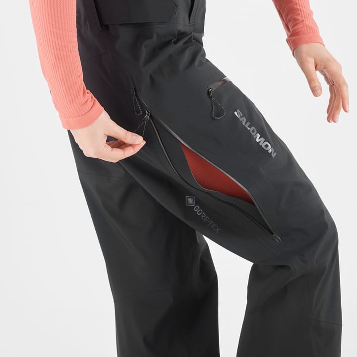 Salomon Women's Moon Patrol Evo Bib Deep Black Salomon