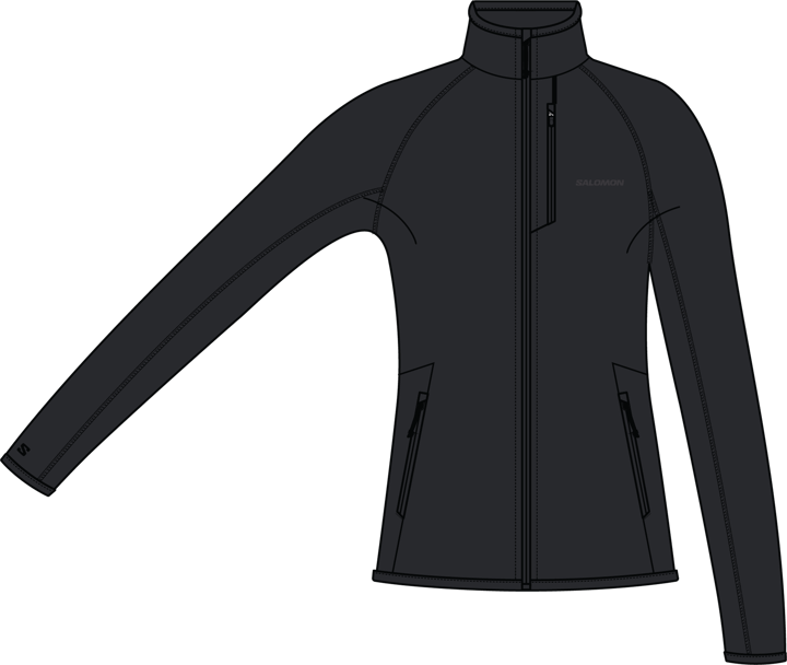 Salomon Essential Lightwarm Deep Black/ Salomon