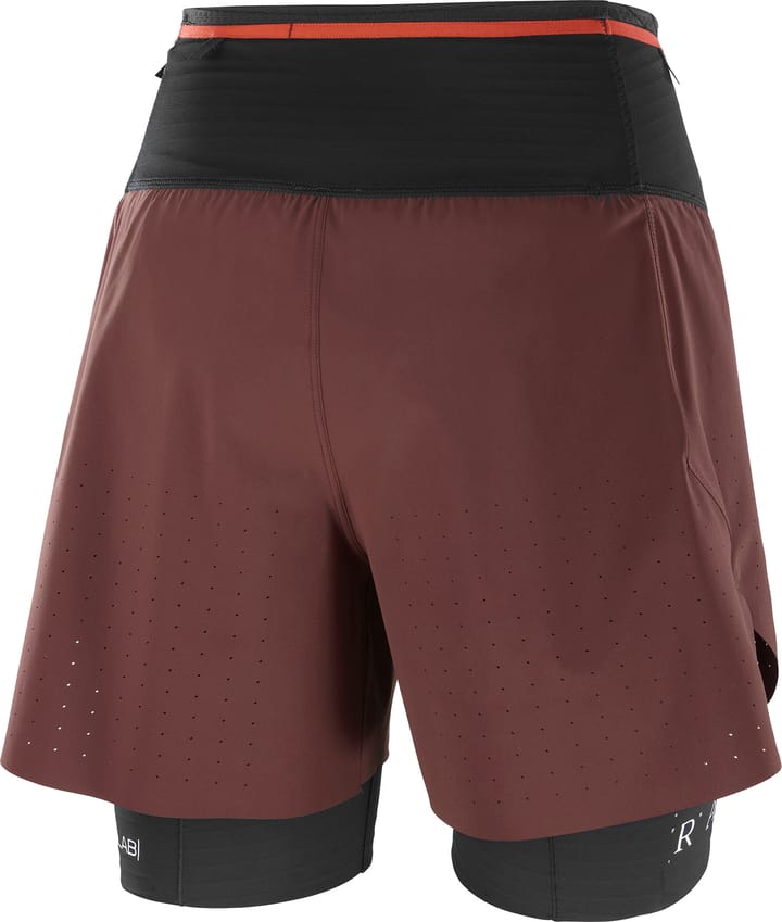 Salomon Women's S/Lab Salomon Ultra 2in1 Shorts Decadent Chocolate/Vanilla Ice Salomon Salomon Women's S/Lab Salomon Ultra 2in1 Shorts Decadent Chocolate/Vanilla Ice Salomon