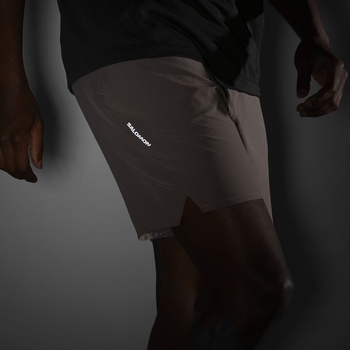 Salomon Men's Shkout Core 7" No Liner Iron/ Salomon