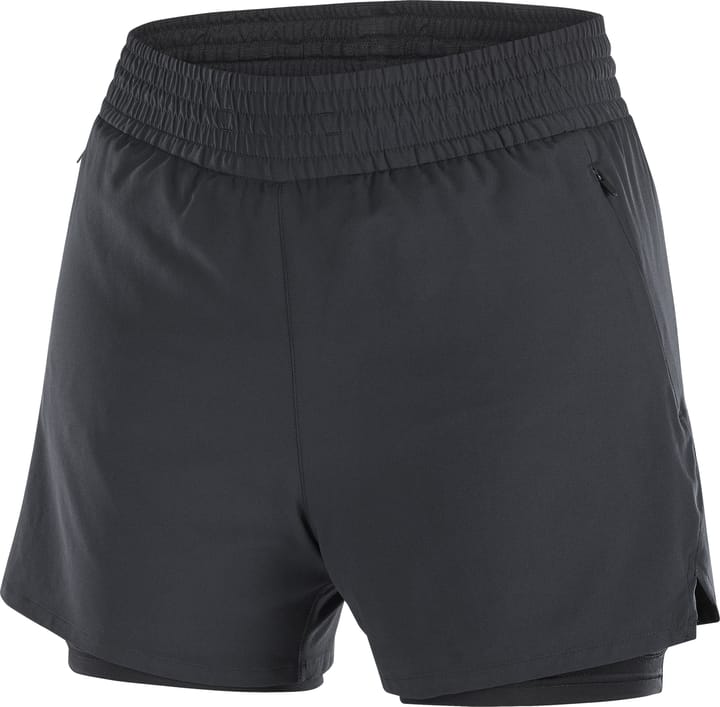 Salomon Women's Shkout Core 2in1 4" Shorts Deep Black Salomon