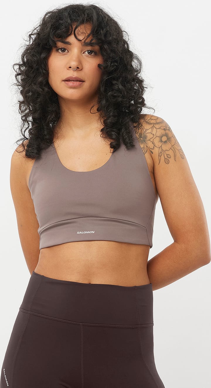 Salomon Women's Shkout Core Bra Iron Salomon