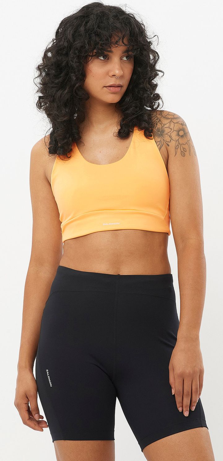 Salomon Women's Shkout Core Bra Warm Apricot Salomon