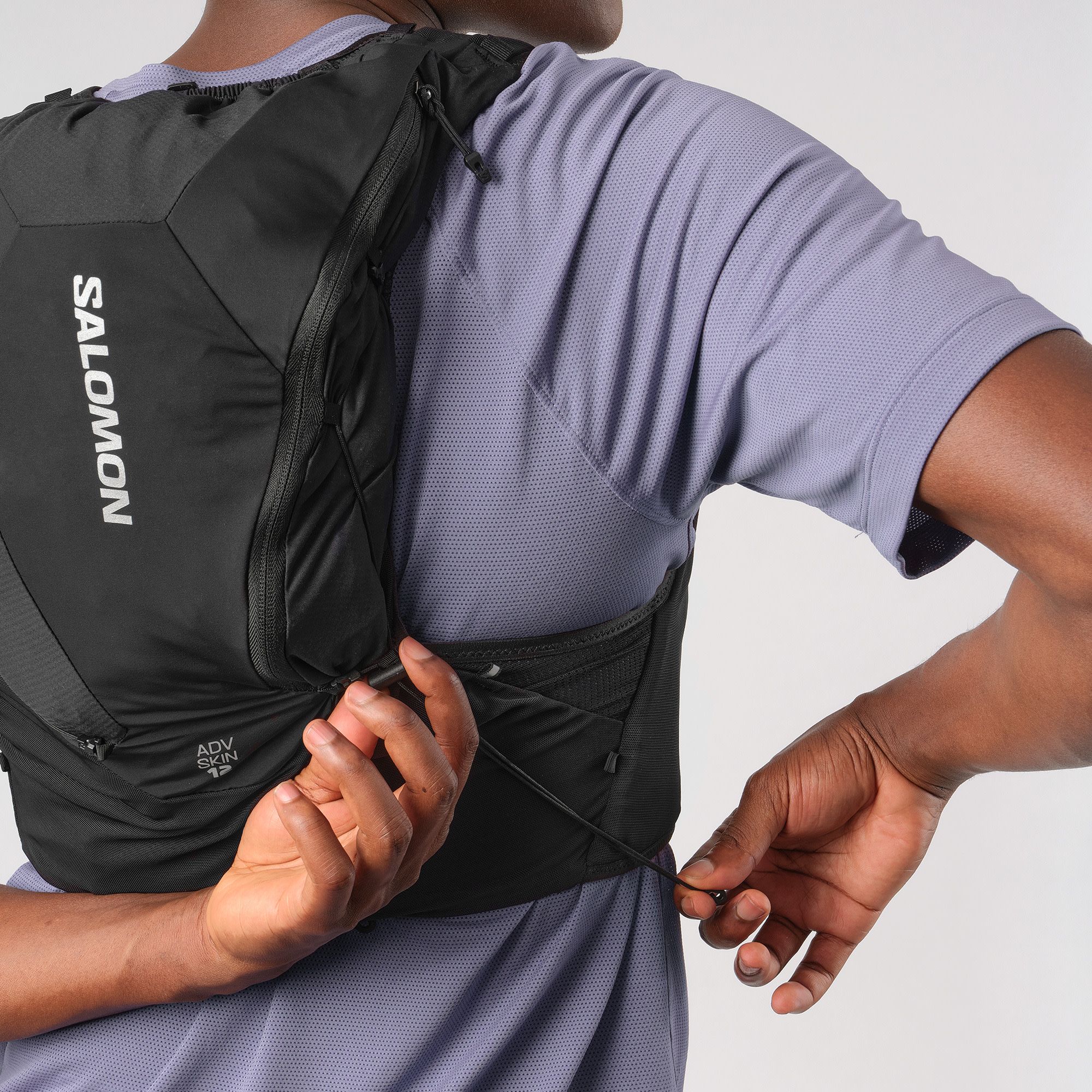 Salomon Adv Skin 12 Black | Buy Salomon Adv Skin 12 Black here