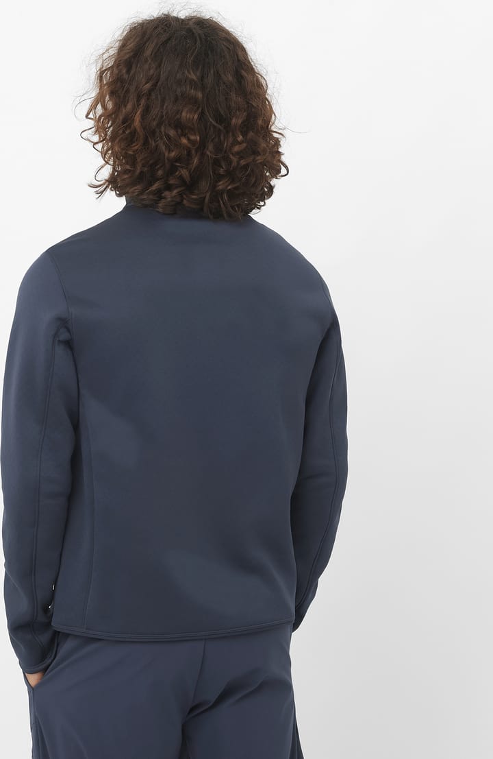 Outline Warm Fz Fleece M Blue Nights/ Salomon