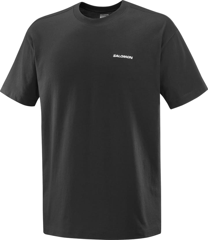 Salomon Men's Salomon RX Logo Tee Deep Black Salomon Salomon Men's Salomon RX Logo Tee Deep Black Salomon