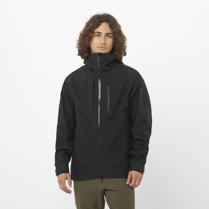 Salomon Men's Outline 3L GORE-TEX Jacket Deep Black Salomon Salomon Men's Outline 3L GORE-TEX Jacket Deep Black Salomon
