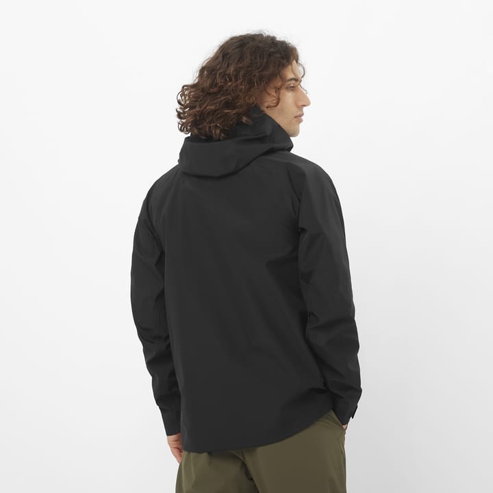 Salomon Men's Outline 3L GORE-TEX Jacket Deep Black Salomon Salomon Men's Outline 3L GORE-TEX Jacket Deep Black Salomon