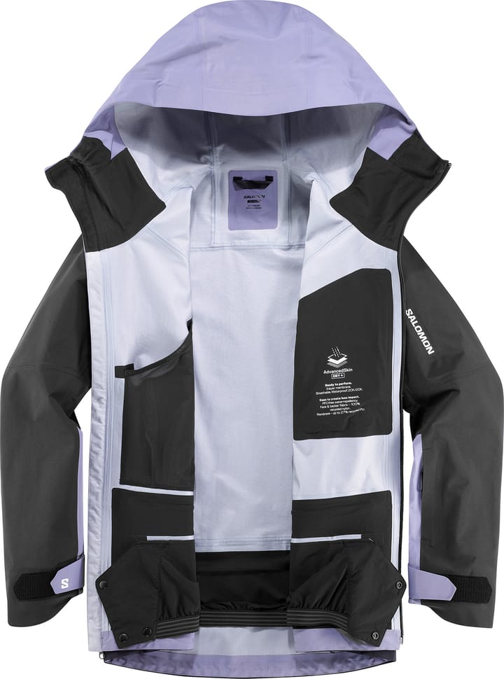 Salomon Men's Absolute 3L Jacket Blue Granite/Deep Black Salomon