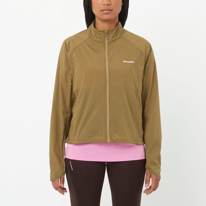 Salomon Women's SHAKEout FLY Jacket Brilliant Olive Salomon Salomon Women's SHAKEout FLY Jacket Brilliant Olive Salomon
