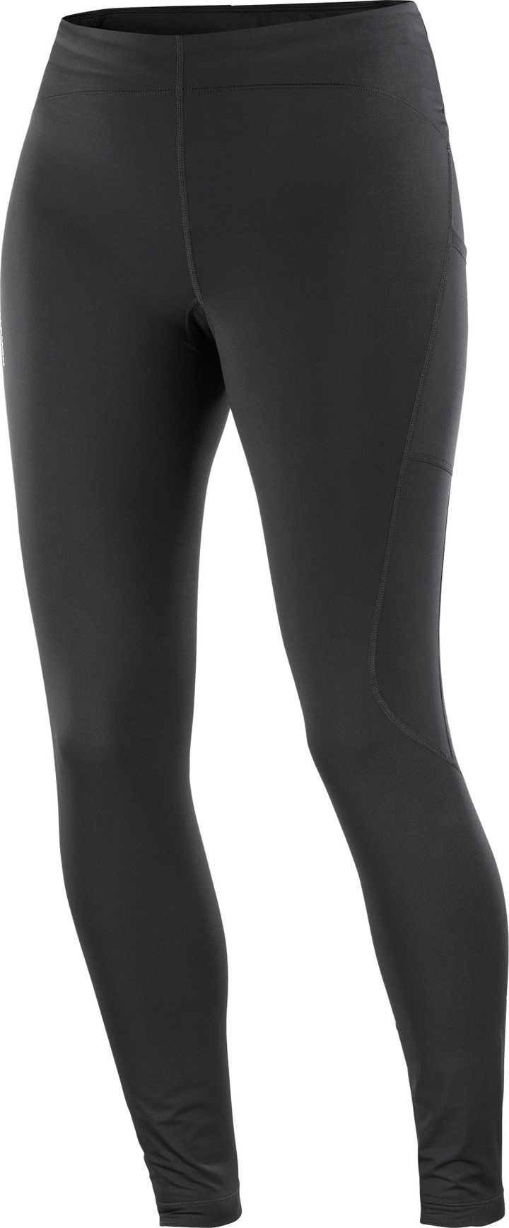Salomon Women's SHKout Core Warm Tights Deep Black Salomon Salomon Women's SHKout Core Warm Tights Deep Black Salomon