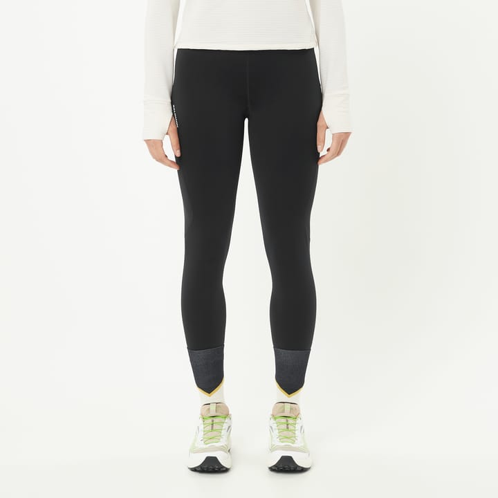 Salomon Women's SHKout Core Warm Tights Deep Black Salomon