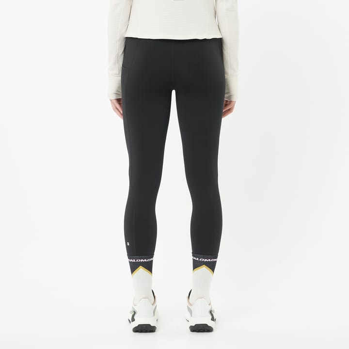 Salomon Women's SHKout Core Warm Tights Deep Black Salomon Salomon Women's SHKout Core Warm Tights Deep Black Salomon