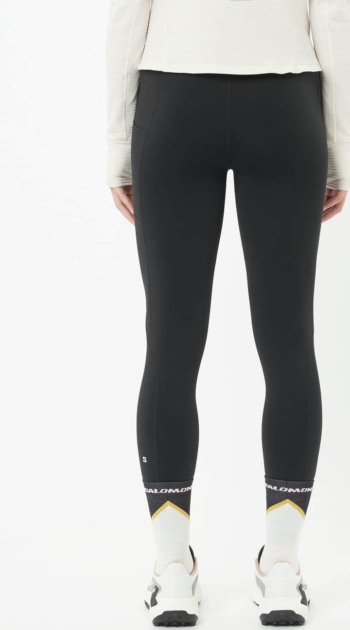 Salomon Women's SHKout Core Warm Tights Deep Black Salomon