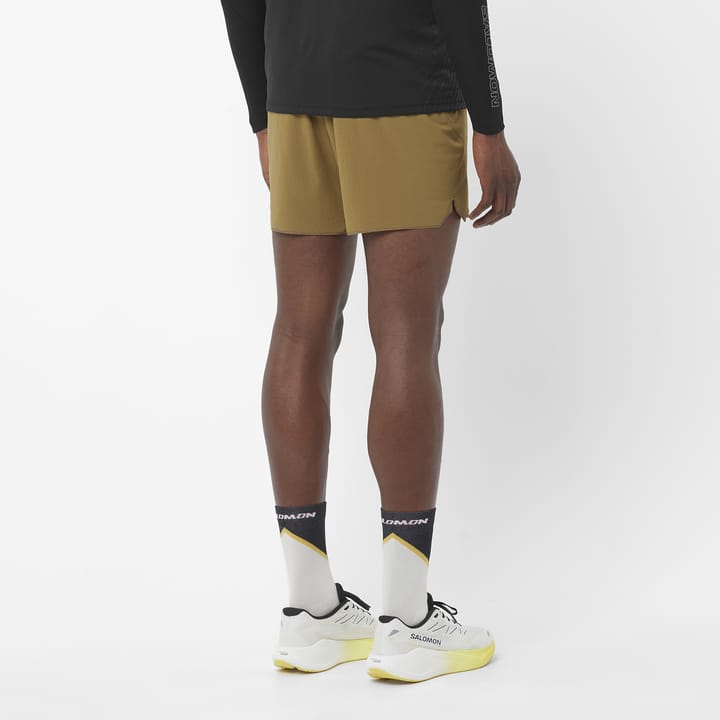Salomon Men's Sense Aero 5'' Shorts Brilliant Olive Salomon Salomon Men's Sense Aero 5'' Shorts Brilliant Olive Salomon