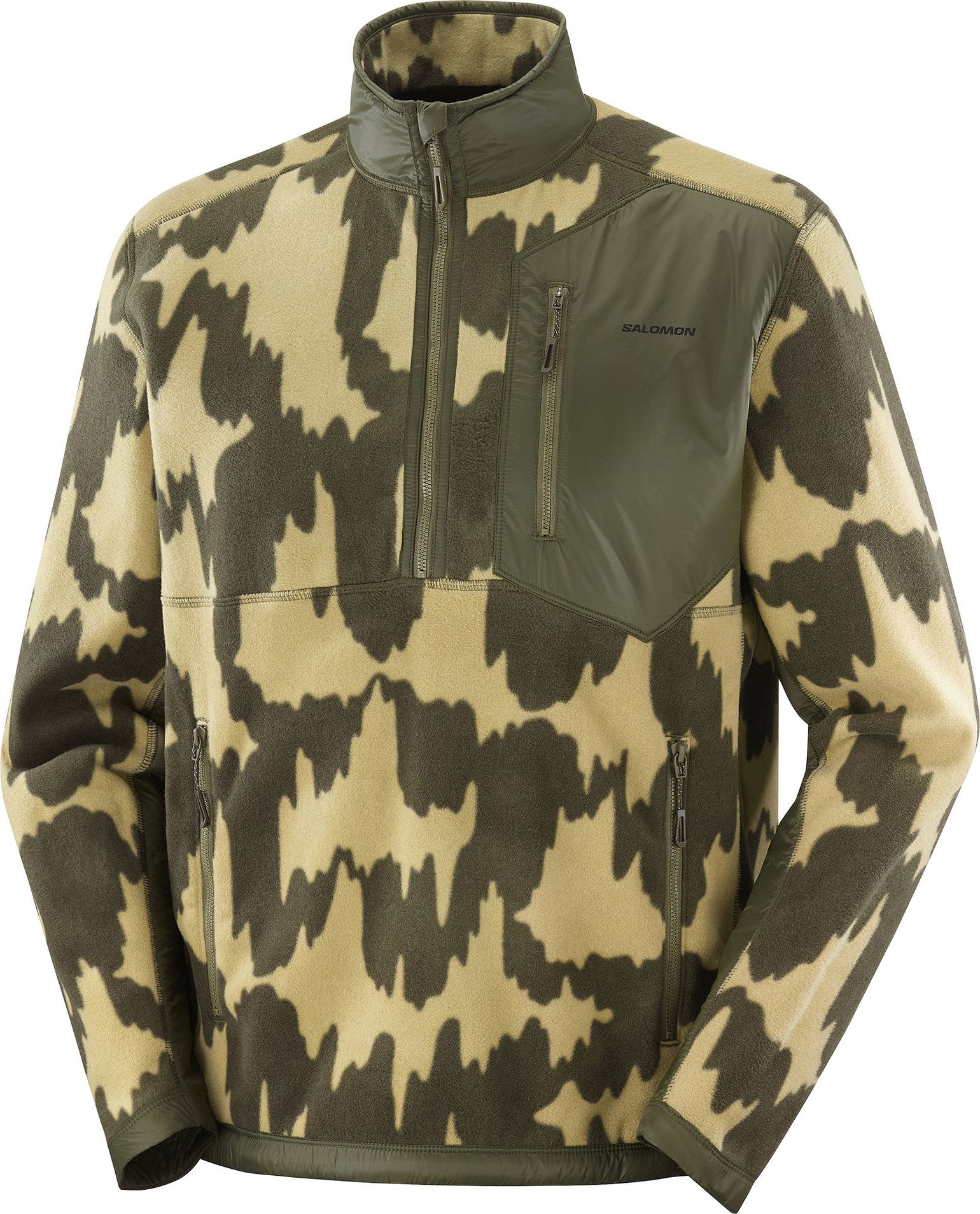 Salomon Men's Chroma Fleece Hz Grape Leaf