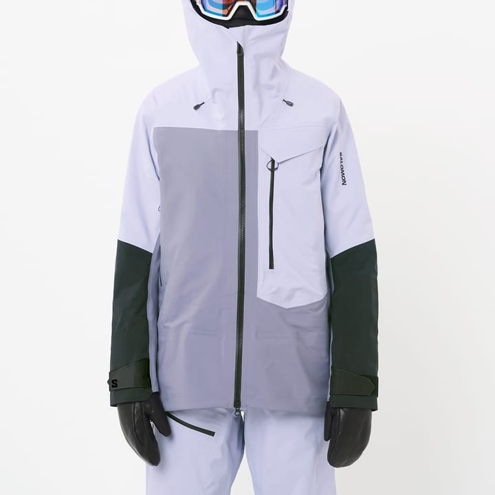 Salomon Women's Moon Patrol Evo Jacket Cosmic Sky/Blue Granite/Deep Black Salomon