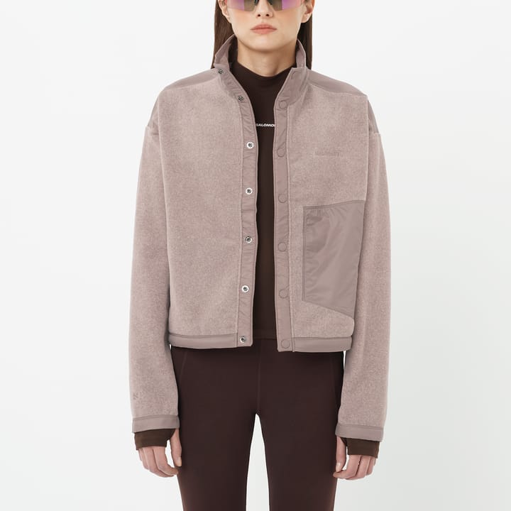 Salomon Women's Chroma Fleece Cardigan Etherea Salomon