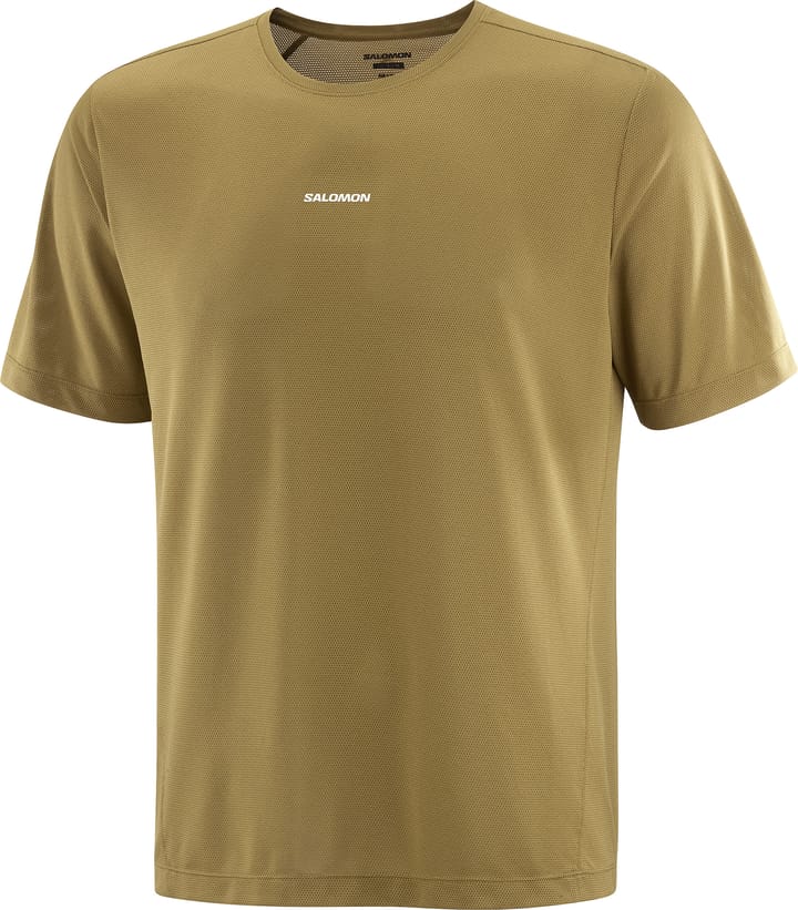 Salomon Men's Shkout Core Short Sleeve Tee Brilliant Olive Salomon
