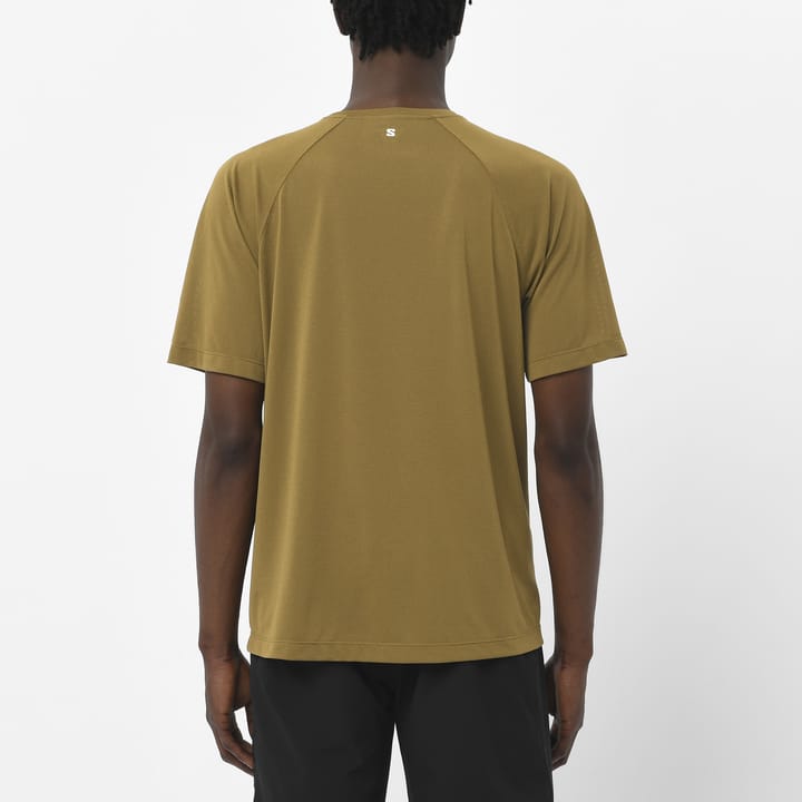 Salomon Men's Shkout Core Short Sleeve Tee Brilliant Olive Salomon