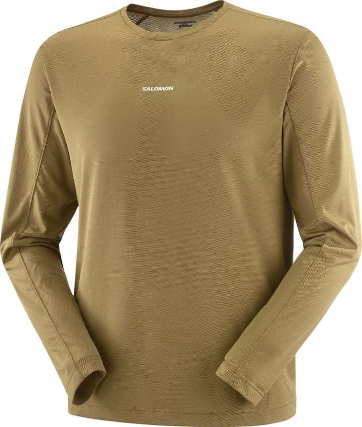 Salomon Men's Shkout Core Long Sleeve Tee Brilliant Olive Salomon