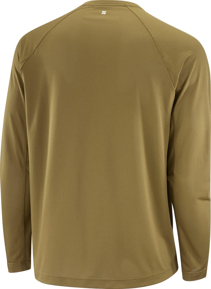 Salomon Men's Shkout Core Long Sleeve Tee Brilliant Olive Salomon