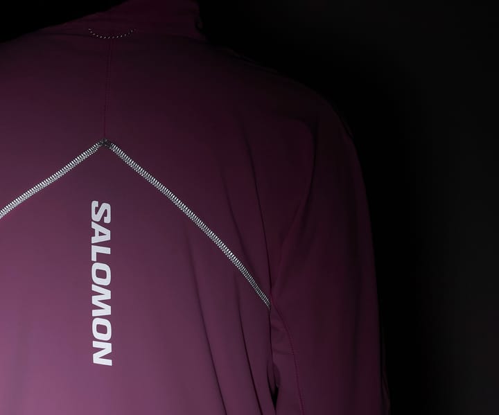 Salomon Sense Aero Hybrid Crop Pullover W Cyclamen Salomon