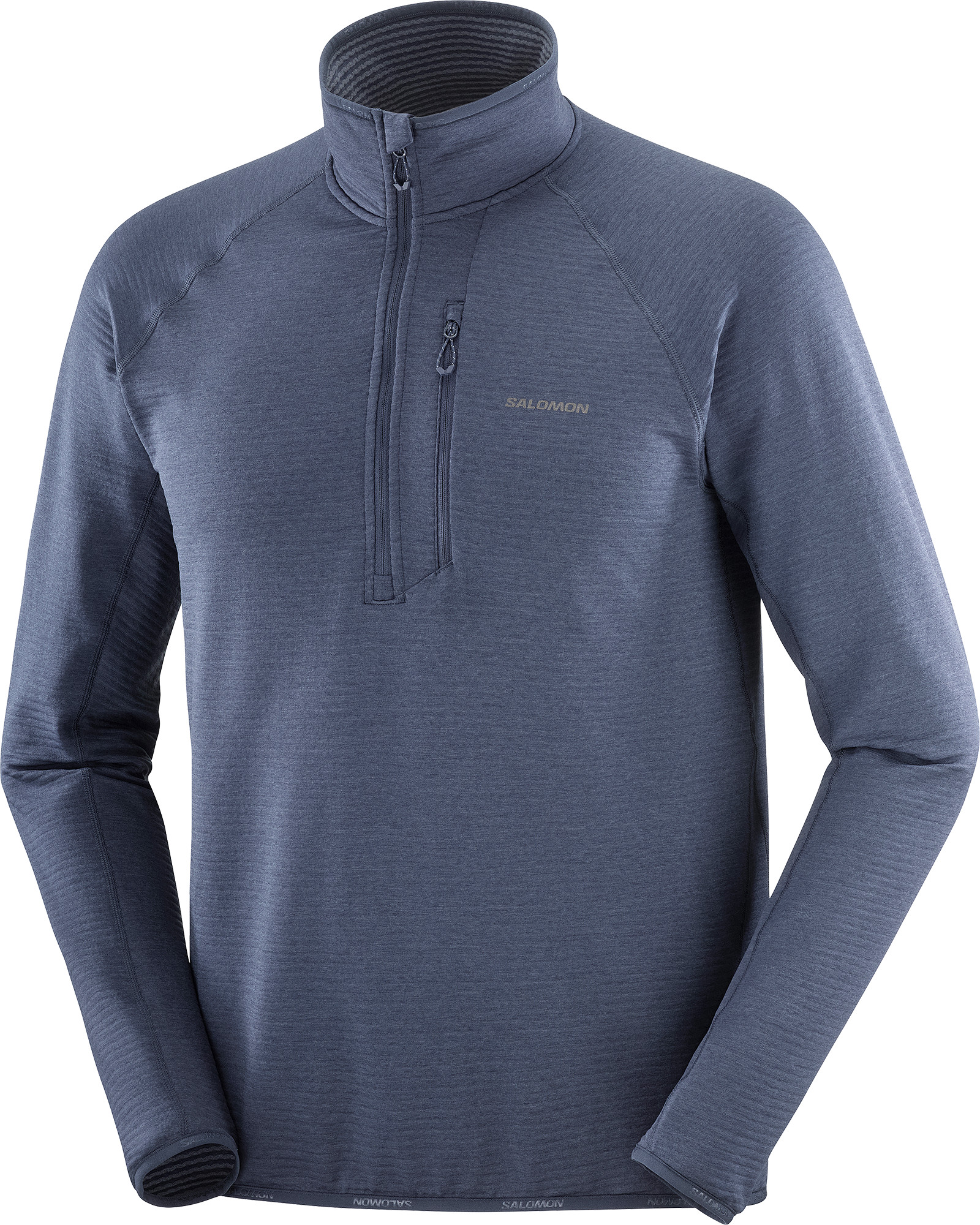 Salomon Men's Essential Lightwarm Blue Nights Mellanlager tröjor XL