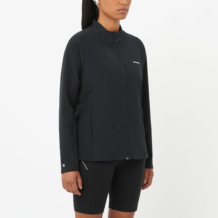 Salomon Women's Mountain Flex Hybrid Jacket Deep Black Salomon Salomon Women's Mountain Flex Hybrid Jacket Deep Black Salomon
