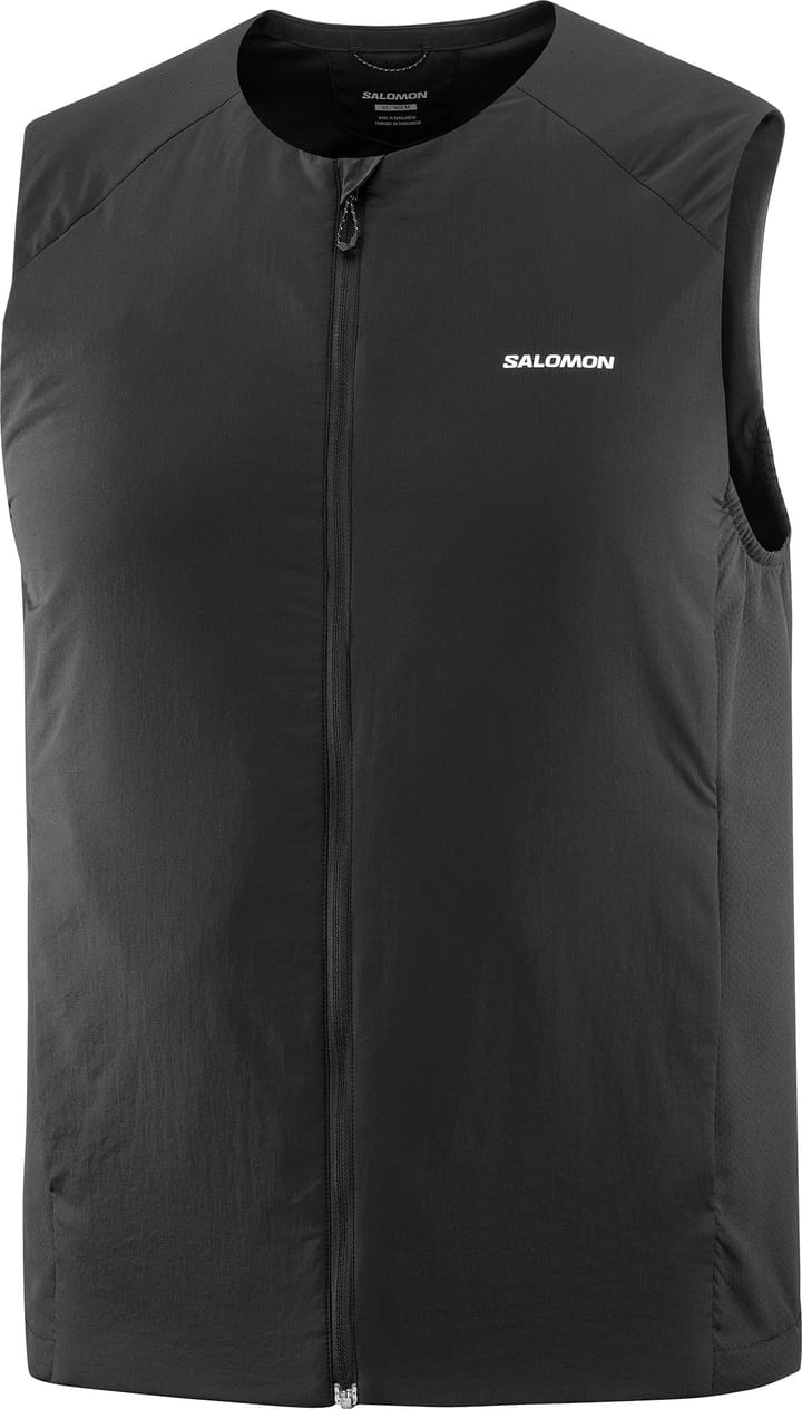 Salomon Men's Mountain Flex Hybrid Vest Deep Black Salomon Salomon Men's Mountain Flex Hybrid Vest Deep Black Salomon