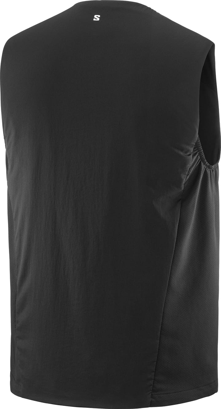 Salomon Men's Mountain Flex Hybrid Vest Deep Black Salomon Salomon Men's Mountain Flex Hybrid Vest Deep Black Salomon