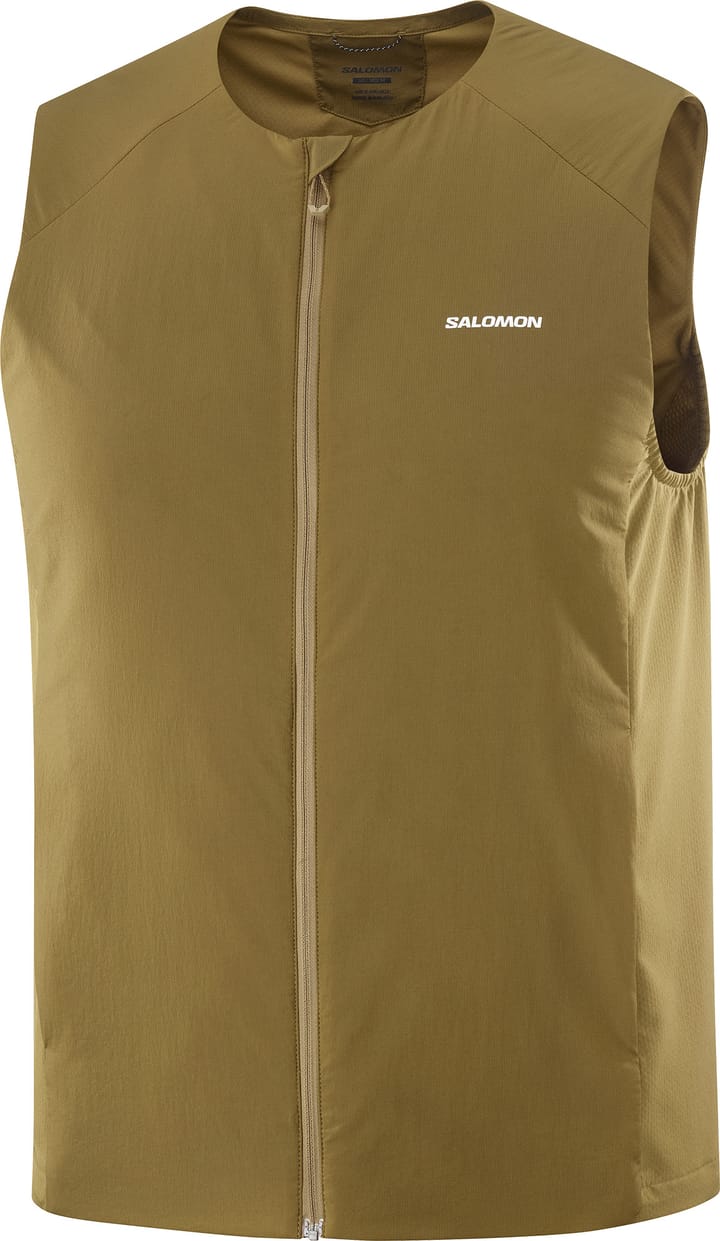 Salomon Men's Mountain Flex Hybrid Vest Brilliant Olive Salomon