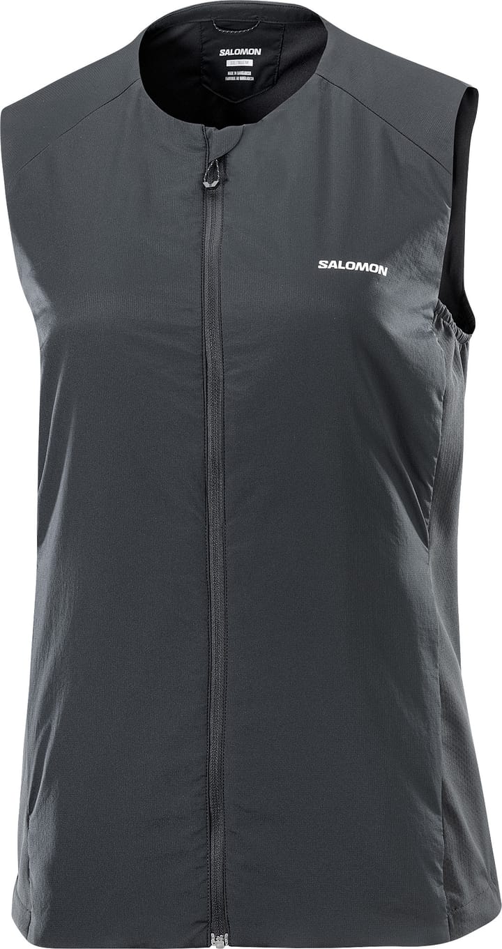 Salomon Women's Mountain Flex Hybrid Vest Deep Black Salomon