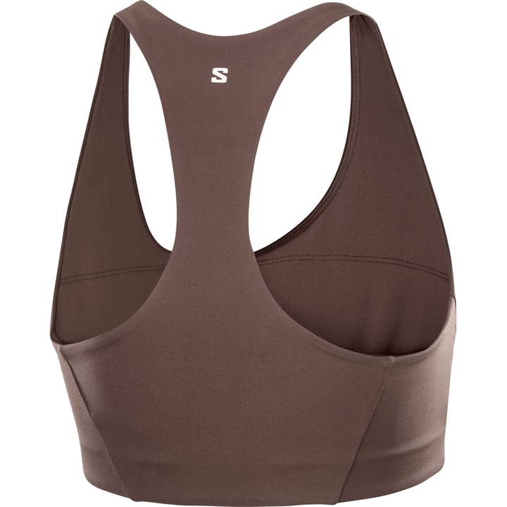 Salomon Women's Shkout Core Bra Coffee Bean Salomon