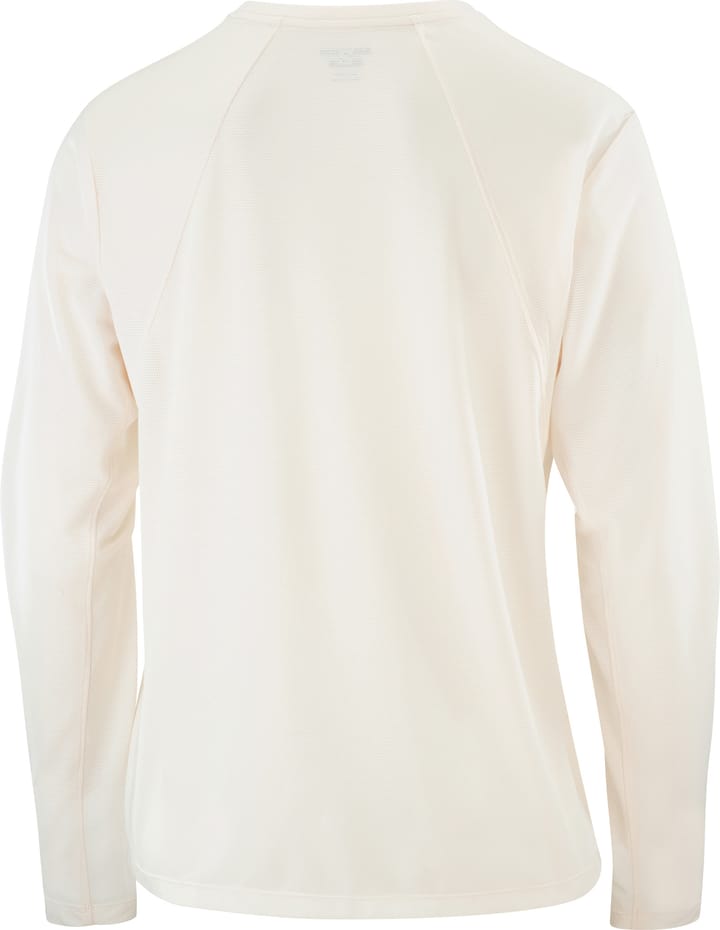 Salomon Women's Shkout Core Long Sleeve Tee Whisper White Salomon